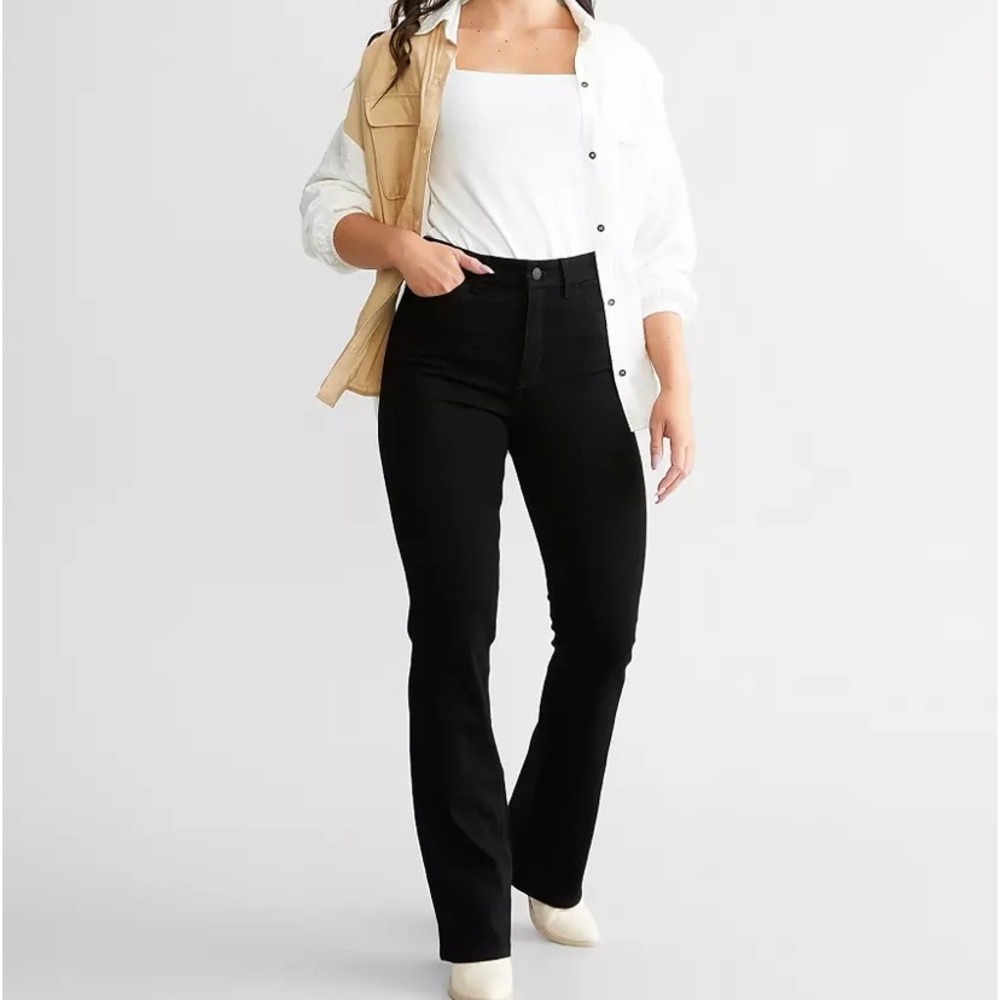 BKE Women's Black Boot Cut Jeans